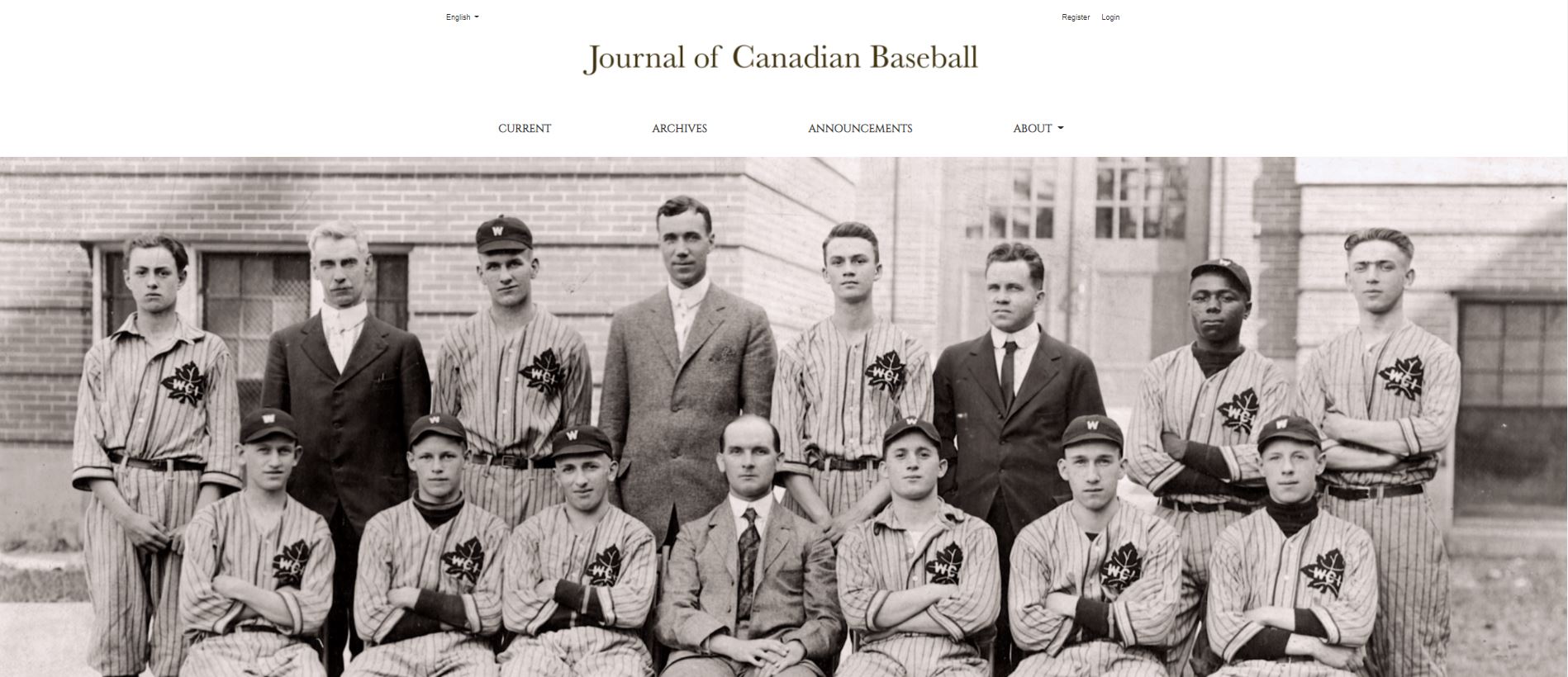 Library helps launch Journal of Canadian Baseball Leddy Library
